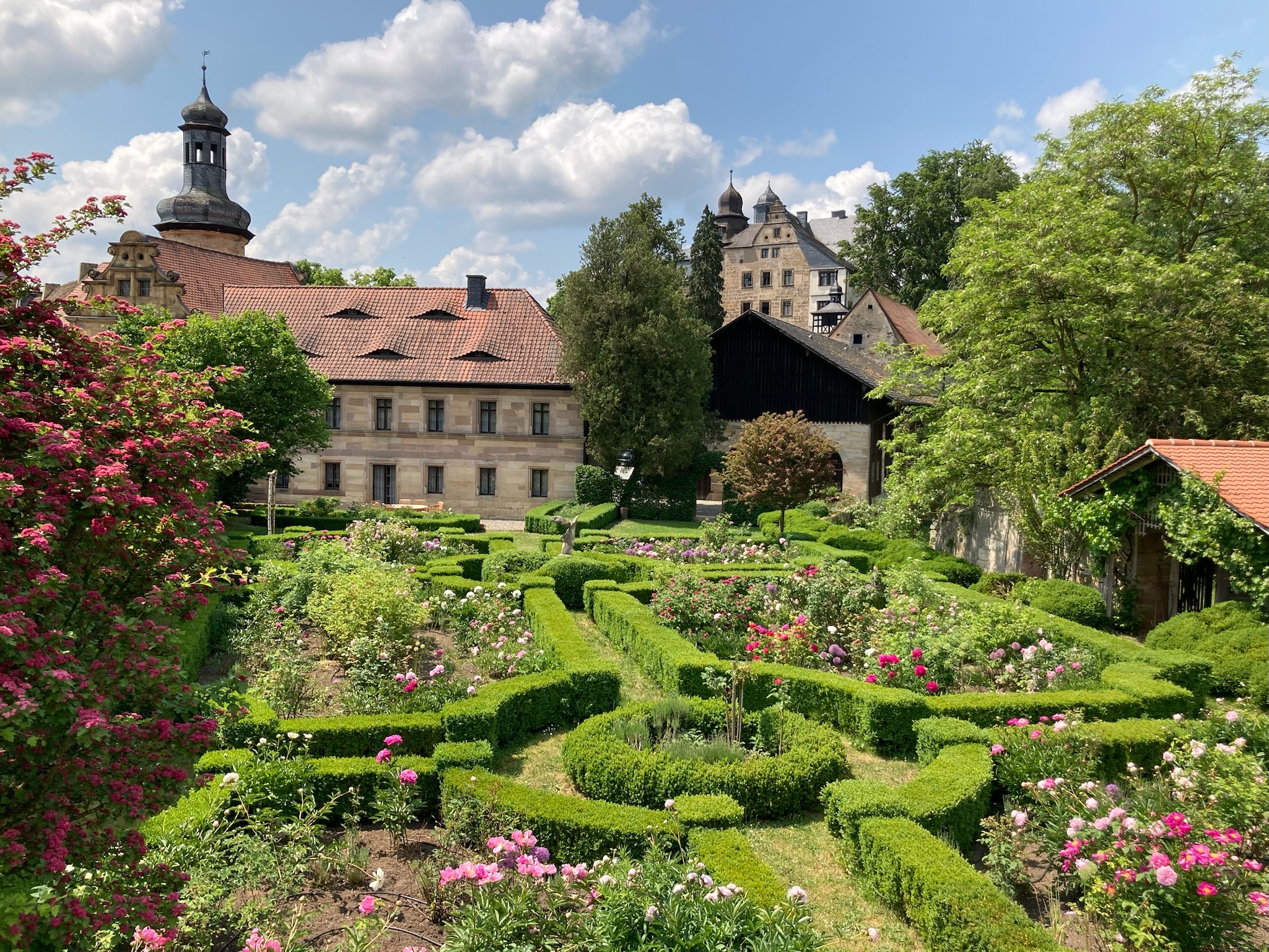 Barockgarten Gesamtansicht